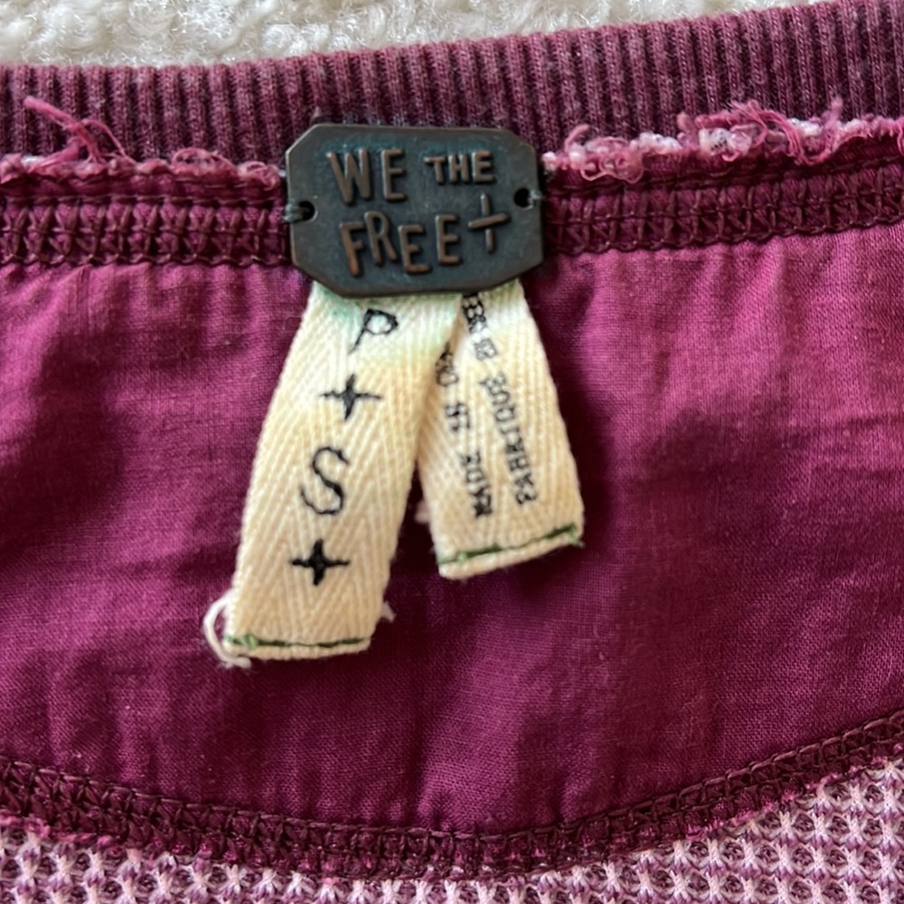 Free people purple thermal - Picture 6 of 7